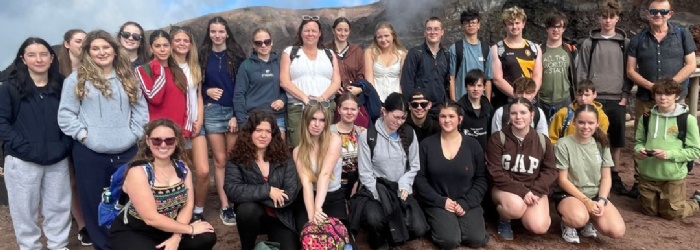 Queen Elizabeth's students on their Italian adventure